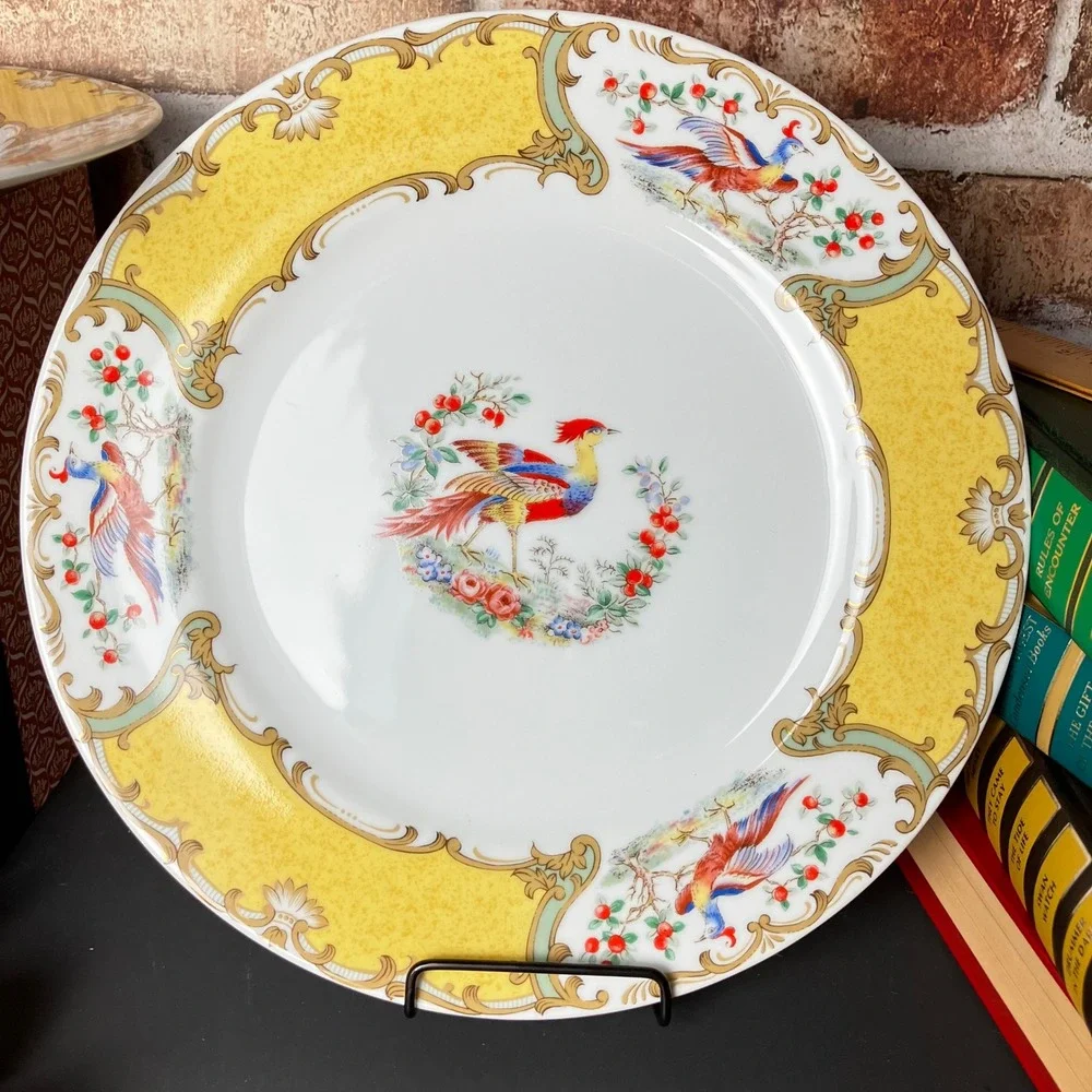 Andrea by Sadek Dinner Plates Newport Kingscote 10.5